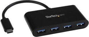 StarTech HB30C4AB hind ja info | USB adapterid ja jagajad | hansapost.ee