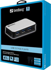 Sandberg 13372 цена и информация | Адаптеры, USB-разветвители | hansapost.ee