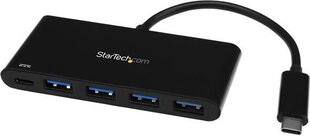 StarTech HB30C4AFPD цена и информация | Адаптеры, USB-разветвители | hansapost.ee