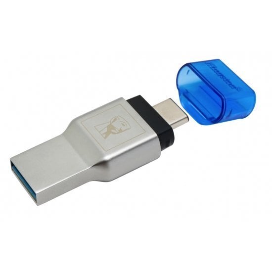 Kaardilugeja Kingston MOBILELITE DUO 3C hind ja info | USB adapterid ja jagajad | hansapost.ee