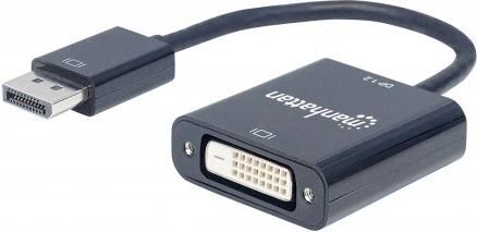 Manhattan DisplayPort 1.2a / DVI-D 24+1 akt. 23cm цена и информация | USB adapterid ja jagajad | hansapost.ee