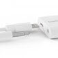 Adapter Lightning - 3,5mm + Lightning Belkin цена и информация | USB adapterid ja jagajad | hansapost.ee