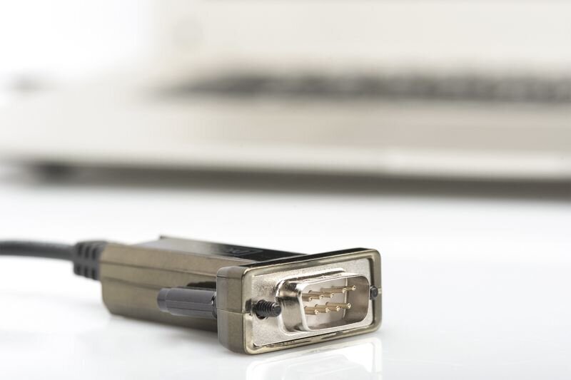 Adapter USB Digitus USB - D-SUB 25 Czarny (DA-70166) hind ja info | USB adapterid ja jagajad | hansapost.ee