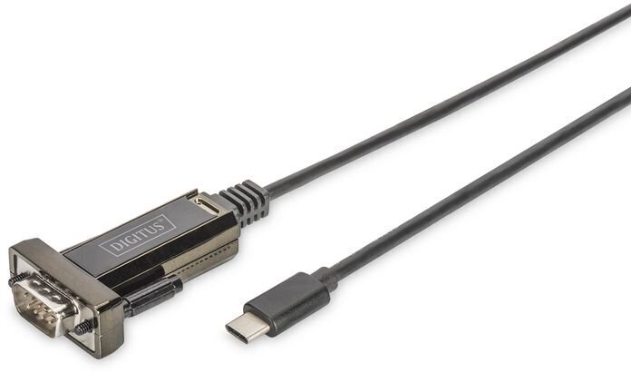 Adapter USB Digitus USB - D-SUB 25 Czarny (DA-70166) цена и информация | USB adapterid ja jagajad | hansapost.ee