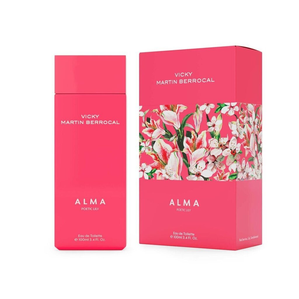 Naiste parfümeeria Vicky Martín Berrocal Alma EDT (100 ml) цена и информация | Parfüümid naistele | hansapost.ee