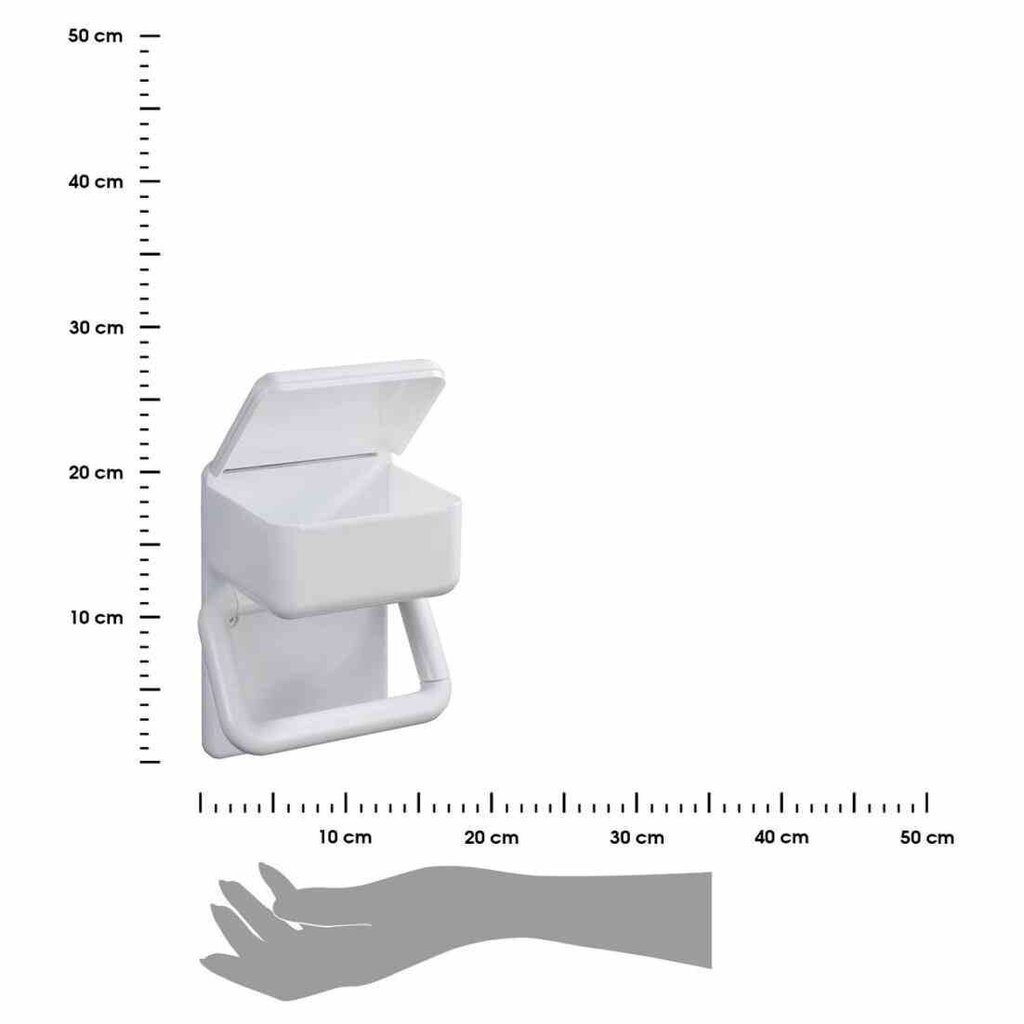 Maximex tualettpaberi hoidja цена и информация | Vannitoa aksessuaarid | hansapost.ee