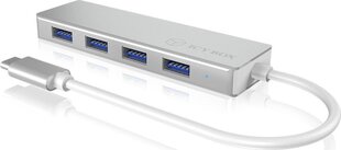 Icybox IB-HUB1425-C3. цена и информация | Адаптеры, USB-разветвители | hansapost.ee