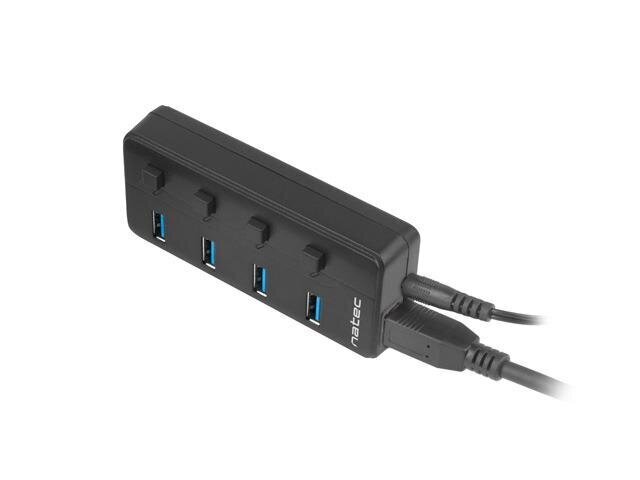 USB jagaja Natec NHU-1557 цена и информация | USB adapterid ja jagajad | hansapost.ee