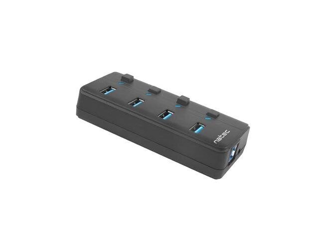 USB jagaja Natec NHU-1557 цена и информация | USB adapterid ja jagajad | hansapost.ee