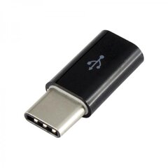 Sbox Micro USB 2.0 F. -&gt; TYPE C M. белый AD.USB-C W цена и информация | Адаптеры, USB-разветвители | hansapost.ee