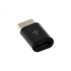 Sbox Micro USB 2.0 F. -&gt; TYPE C M. белый AD.USB-C W цена и информация | Адаптеры и USB-hub | hansapost.ee