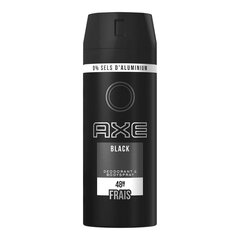 Sprei deodorant Ax Black, 150 ml hind ja info | Deodorandid | hansapost.ee