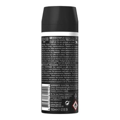 Sprei deodorant Ax Black, 150 ml hind ja info | Deodorandid | hansapost.ee