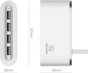 Usams SJ238FX01 hind ja info | USB adapterid ja jagajad | hansapost.ee