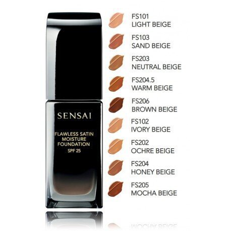 Niisutav jumestuskreem Sensai Flawless Liquid Foundation SPF25, Fs103 Sand Beige, 30 ml hind ja info | Jumestuskreemid ja puudrid | hansapost.ee