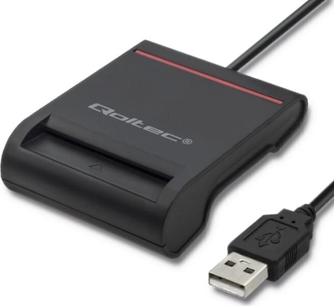 Qoltec 50642 kaardilugeja hind ja info | USB adapterid ja jagajad | hansapost.ee