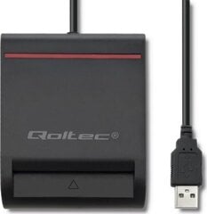Qoltec 50642 kaardilugeja hind ja info | USB adapterid ja jagajad | hansapost.ee