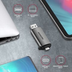 Axagon CRE-SAC цена и информация | Адаптеры, USB-разветвители | hansapost.ee