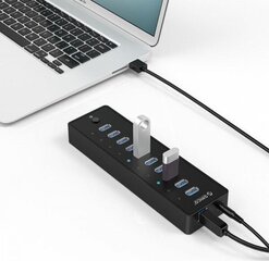 Orico P10-U3-V1-EU-BK-BP цена и информация | Адаптеры и USB-hub | hansapost.ee