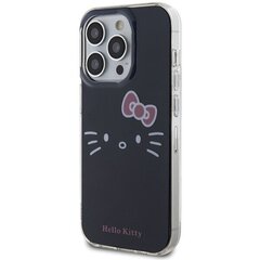 Hello Kitty HKHCP14LHKHLK iPhone 14 Pro 6.1" czarny|black hardcase IML Kitty Face цена и информация | Чехлы для телефонов | hansapost.ee