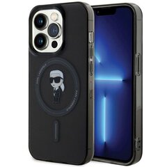 Karl Lagerfeld KLHMP14XHFCKNOK iPhone 14 Pro Max 6.7" czarny|black hardcase IML Ikonik MagSafe цена и информация | Чехлы для телефонов | hansapost.ee