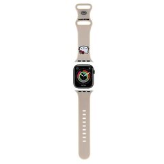 Hello Kitty HKAWMSCHBLE Apple Watch 38|40|41mm beige hind ja info | Nutikellade aksessuaarid ja tarvikud | hansapost.ee