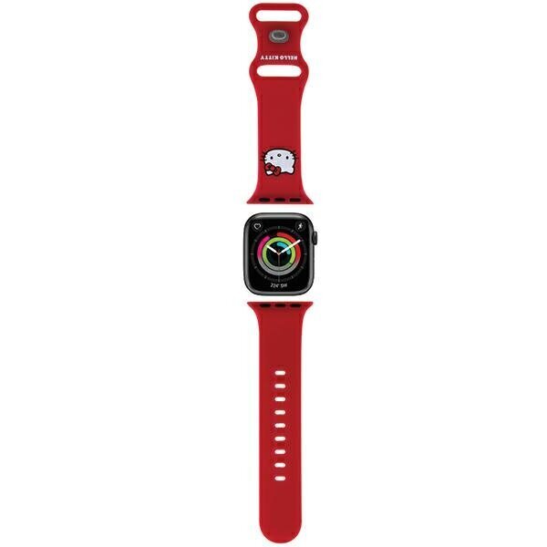 Hello Kitty HKAWMSCHBLR Apple Watch 38|40|41mm red hind ja info | Nutikellade aksessuaarid ja tarvikud | hansapost.ee