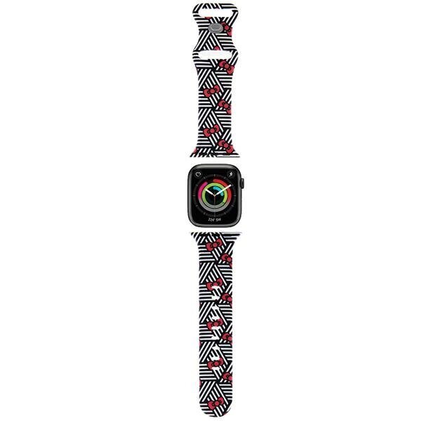 Hello Kitty HKAWMSDIEZK Apple Watch 38|40|41mm black цена и информация | Nutikellade aksessuaarid ja tarvikud | hansapost.ee