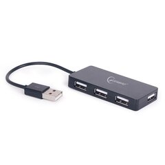 Gembird UHB-U2P4-04 цена и информация | Адаптеры, USB-разветвители | hansapost.ee