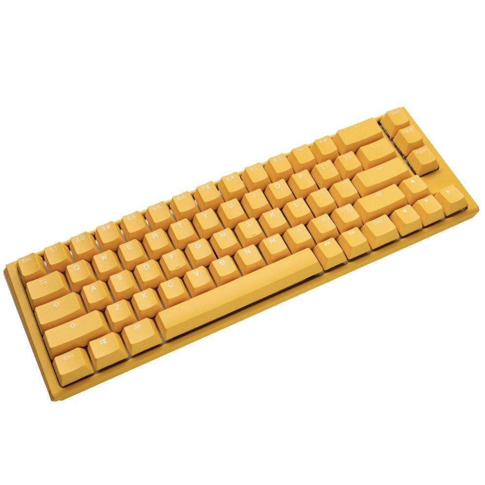 Mehaaniline klaviatuur Ducky One 3 Kollane SF 65%, Cherry MX Black hind ja info | Klaviatuurid | hansapost.ee