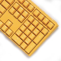 Mehaaniline klaviatuur Ducky One 3 kollane täissuuruses, Cherry MX hõbedane hind ja info | Ducky Arvutid ja IT- tehnika | hansapost.ee