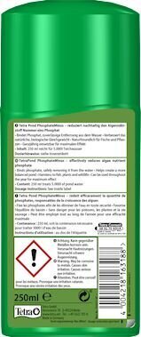 Kemikaalid Tetra Pond PhosphateMinus, 250 ml цена и информация | Akvaariumid ja lisatarvikud | hansapost.ee