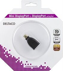 Deltaco Deltaco MDP-DP — адаптер DisplayPort цена и информация | Адаптеры, USB-разветвители | hansapost.ee