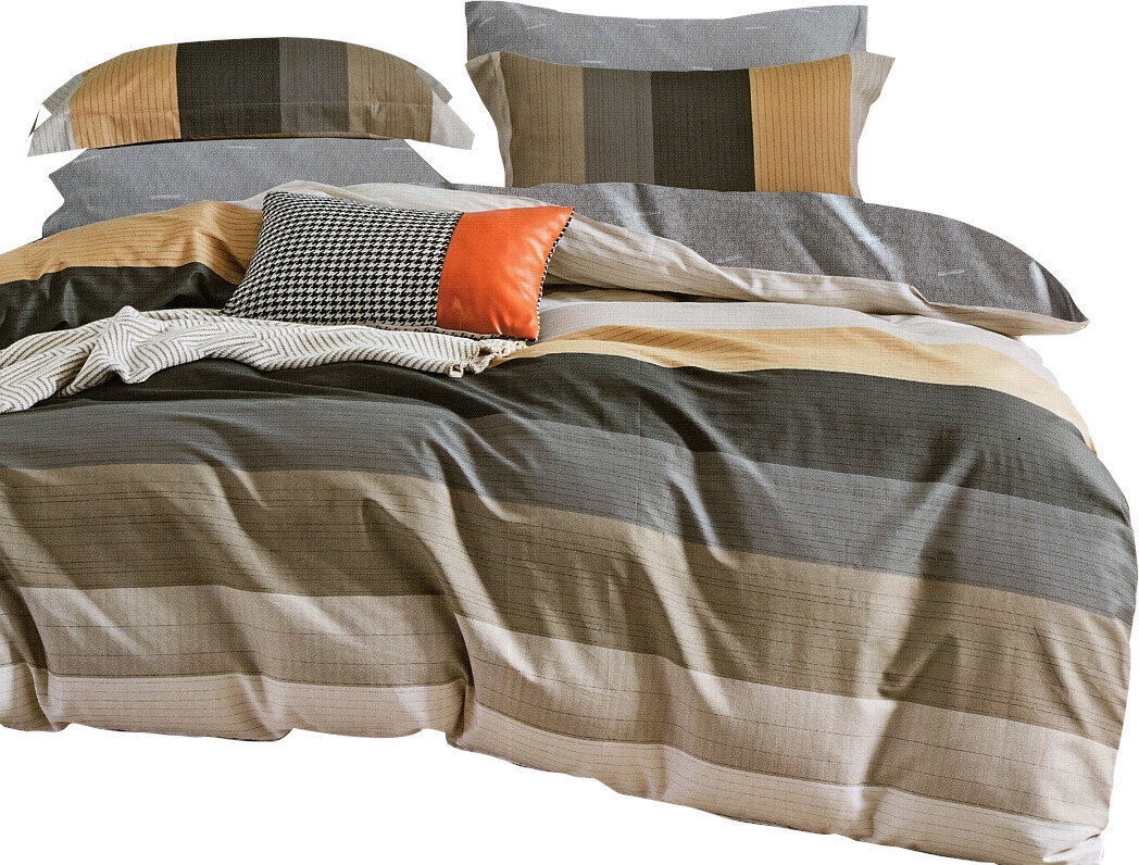 Kahepoolne voodipesu komplekt, 200x220, 3 tk цена и информация | Voodipesukomplektid | hansapost.ee
