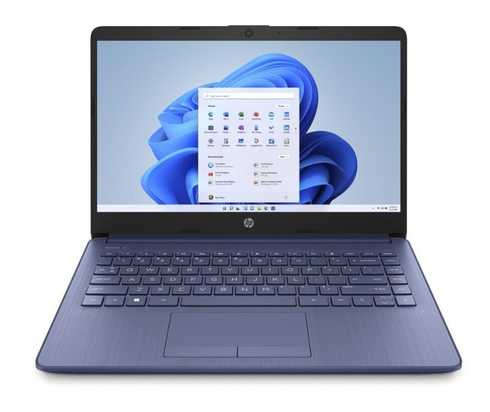 HP Stream 14-cf 14 HD Celeron N4120 4GB 64GB W11, Blue Renew цена и информация | Sülearvutid | hansapost.ee