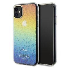 Guess GUHCN61PSFDGSK iPhone 11 | Xr 6.1" czarny|black hardcase Sequin Script Metal цена и информация | Чехлы для телефонов | hansapost.ee