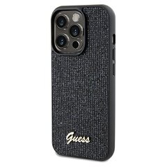 Guess GUHCP13LPMSDGSK iPhone 13 Pro | 13 6.1" czarny|black hardcase Disco Metal Script цена и информация | Чехлы для телефонов | hansapost.ee
