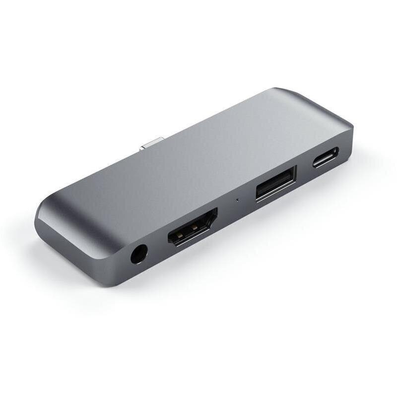 USB-C jagaja HDMI, USB ja 3.5mm Satechi цена и информация | USB adapterid ja jagajad | hansapost.ee