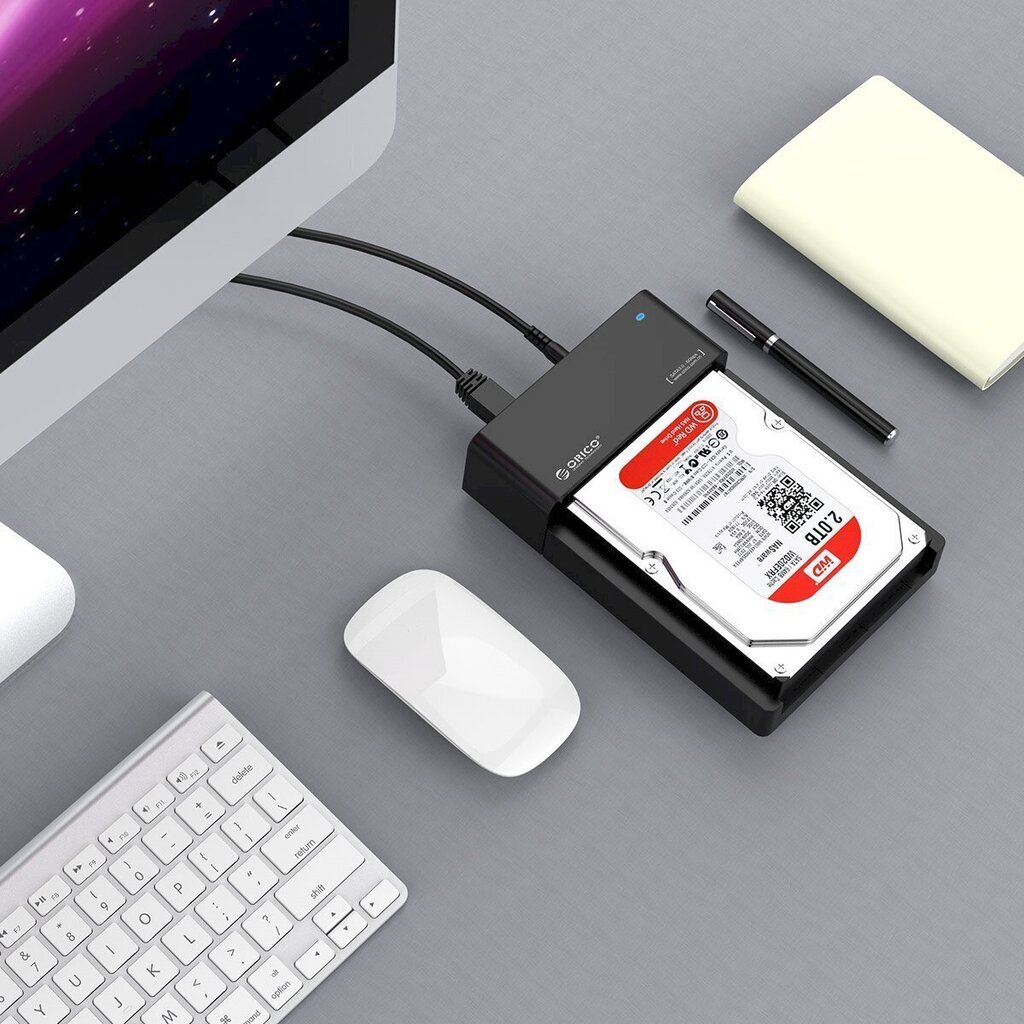 ORICO 2.5 / 3.5 inch USB3.0 Hard Drive Dock hind ja info | USB adapterid ja jagajad | hansapost.ee