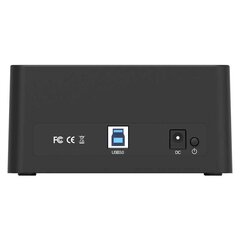 Адаптер Docking Station Orico 1-Bay SSD/HDD 2.5 / 3.5” SATA III цена и информация | Адаптеры и USB-hub | hansapost.ee