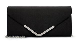 Tamaris clutch Amalia, must 901030162 hind ja info | Käekotid naistele | hansapost.ee