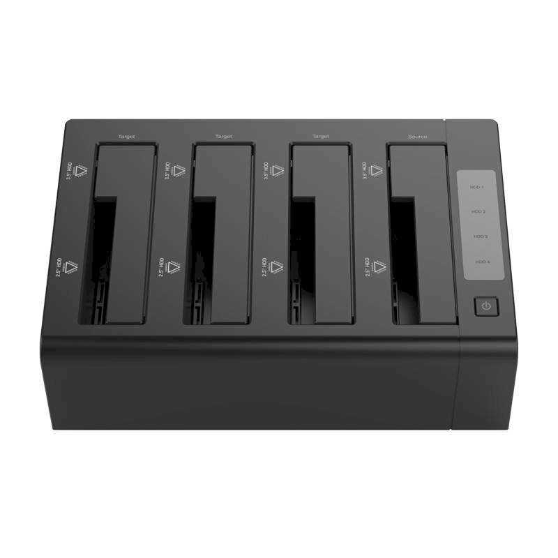 Orico Clone Hard Drive Dock 2.5 / 3.5 inch 4 Bay USB3.0 1 to 3 (black) hind ja info | USB adapterid ja jagajad | hansapost.ee