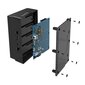 Orico Clone Hard Drive Dock 2.5 / 3.5 inch 4 Bay USB3.0 1 to 3 (black) hind ja info | USB adapterid ja jagajad | hansapost.ee