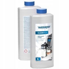 Жидкость для очистки системы молока кофемашин Wessper CleanMilk, 1 л цена и информация | Скрабы | hansapost.ee