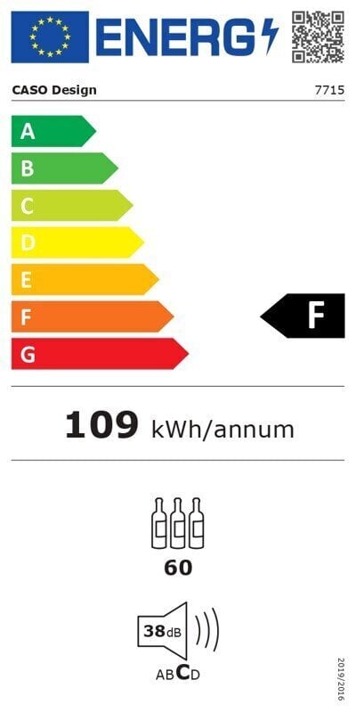 WineDeluxe WD 60 ümbris hind ja info | Veinikülmkapid | hansapost.ee