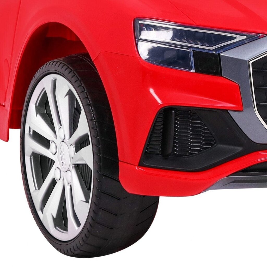 Ühekohaline elektriauto lastele Audi Q8 Lift, punane hind ja info | Laste elektriautod | hansapost.ee