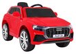 Ühekohaline elektriauto lastele Audi Q8 Lift, punane цена и информация | Laste elektriautod | hansapost.ee