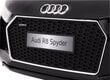 Ühekohaline laste elektriauto Audi R8 Spyder, must цена и информация | Laste elektriautod | hansapost.ee