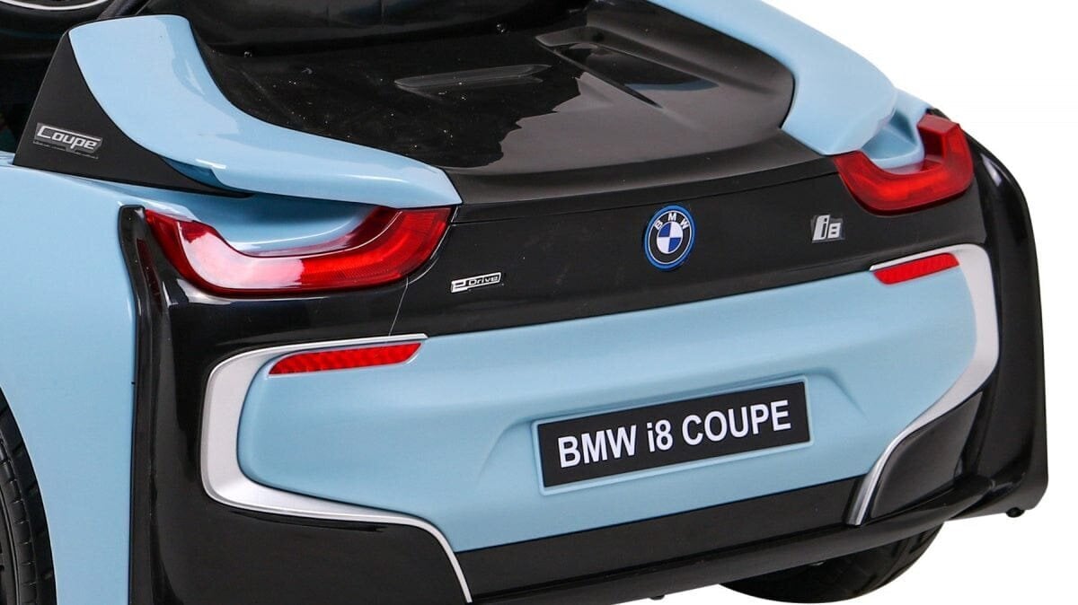 Ühekohaline laste elektriauto BMW I8 Lift, sinine hind ja info | Laste elektriautod | hansapost.ee