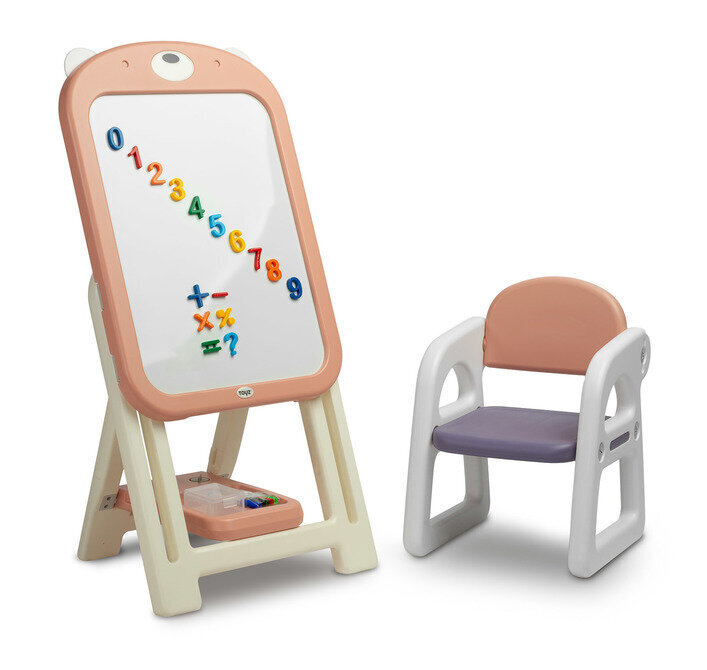 Magnetiline hariv tahvel koos tarvikutega Ted Pink Toyz, 4 tk цена и информация | Arendavad laste mänguasjad | hansapost.ee